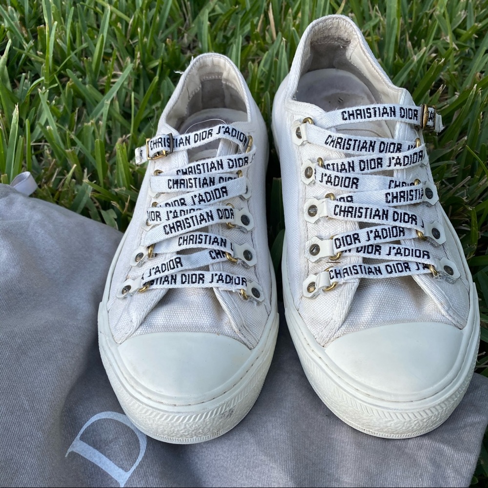Christian Dior WALK'N'DIOR LOW-TOP sneakers 39